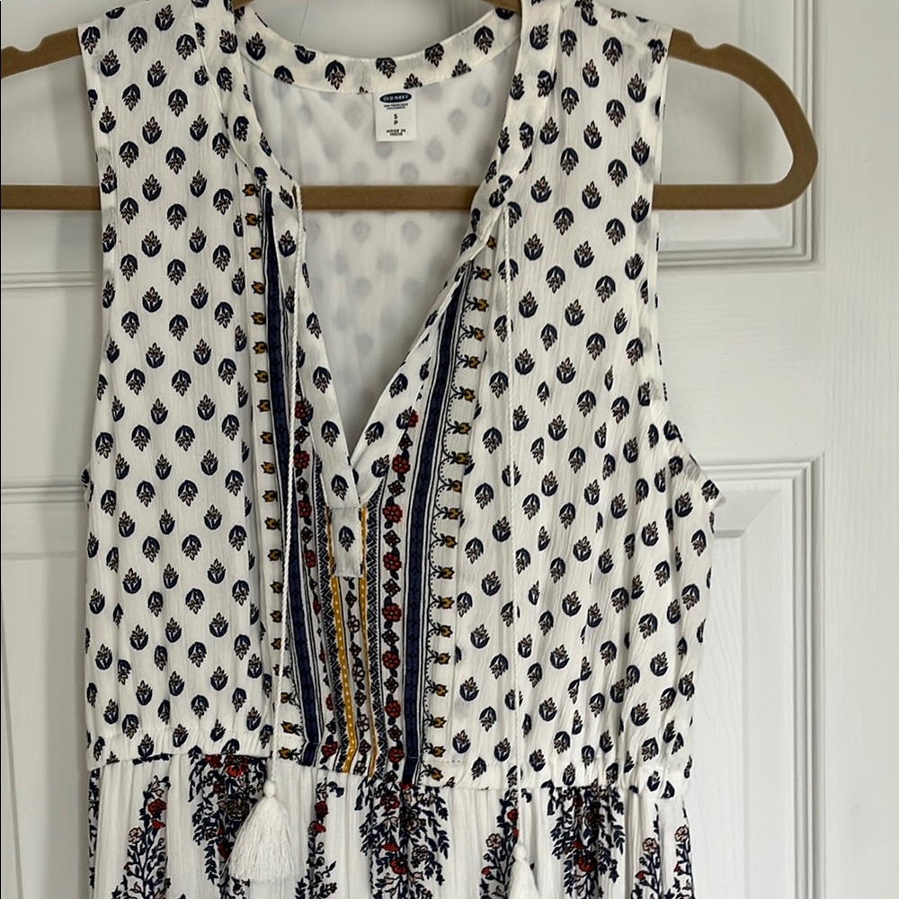 Sleeveless Summer Maxi Dress Boho Resort Wear - Picture 4 of 7